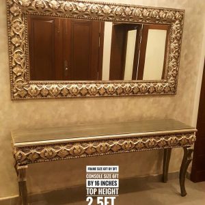 Console with Mirror frame (002)